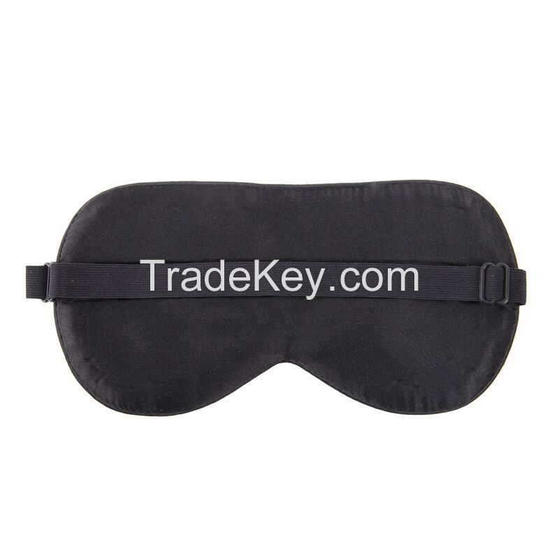 Custom Embroidered Pure Silk Eye Mask