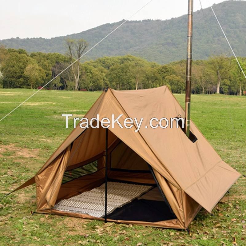 Camping Wall Tent With Stove Jack