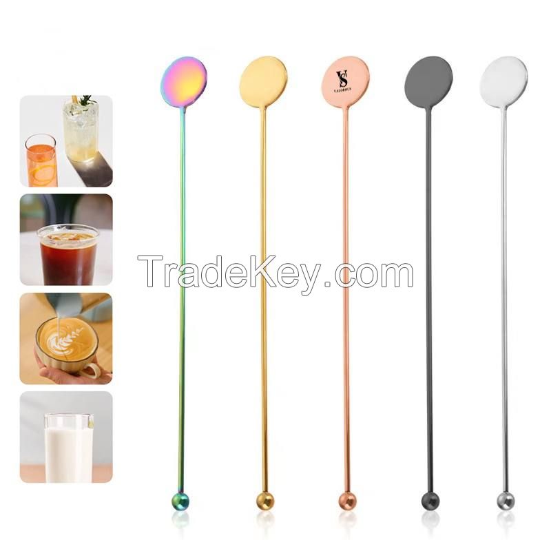 Gold Stainless Steel Cocktail Stirrers