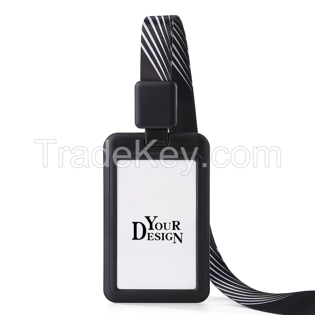 ID Card Holder With Lanyard