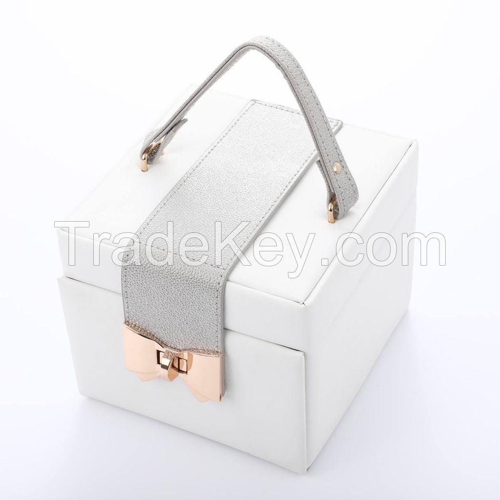 Square Jewelry Box With Handle