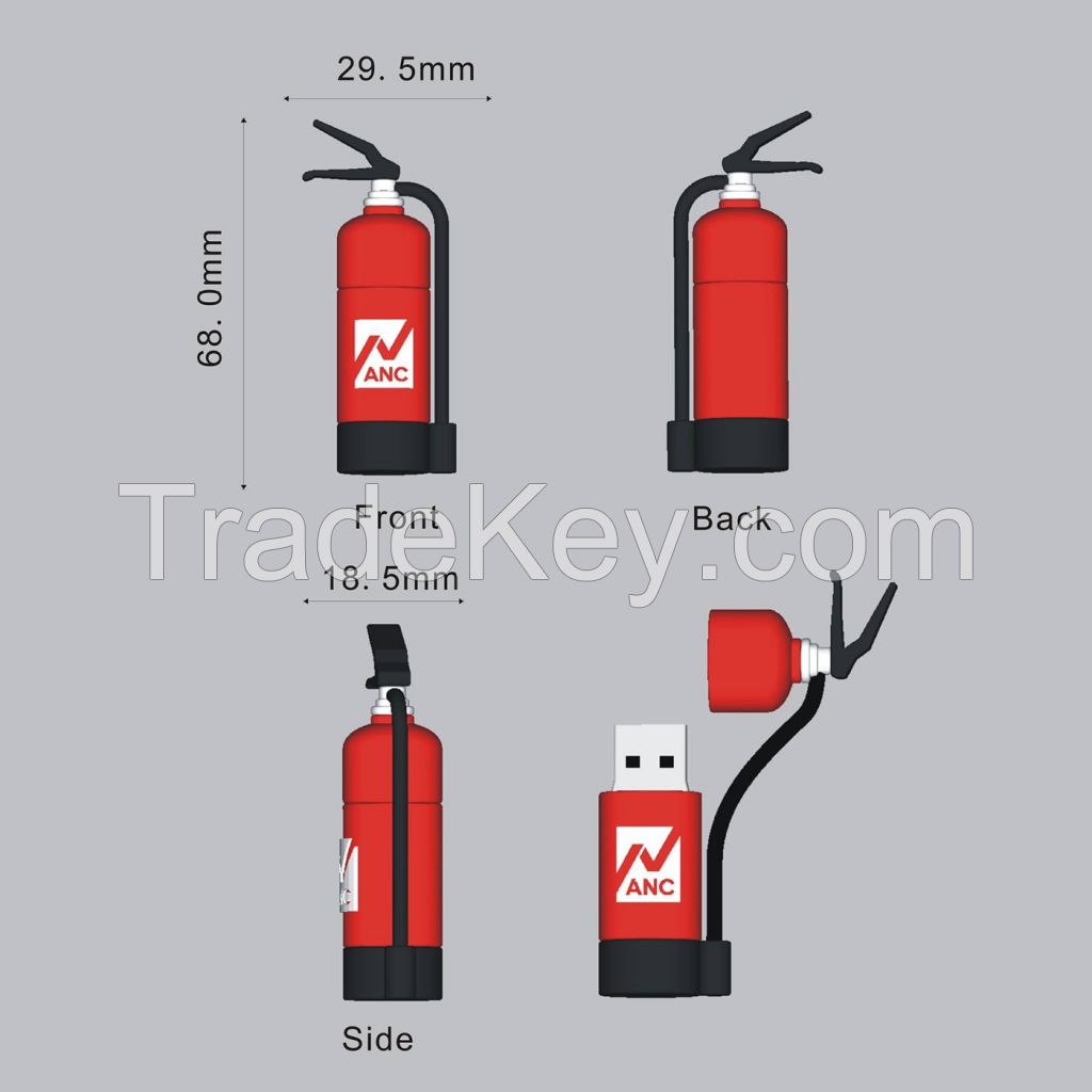 Mini Fire Extinguisher Memory Stick