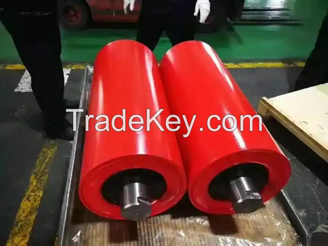 Industrial Mining Steel Conveyor Idler Roller For Sale