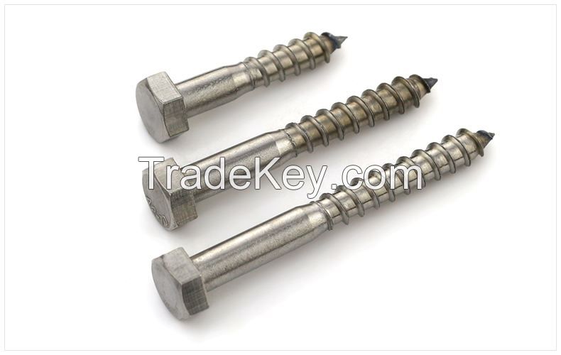 hexagon head wood screws