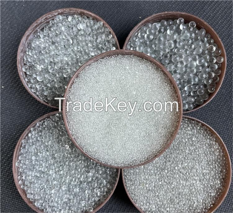 glass beads Abrasive  BlastingMedia GlassBlasting   SurfaceRenewal GlassAbrasive  MetalCleaning  GlassCrafts