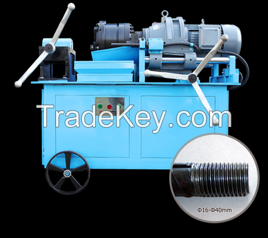 rebar threading machine