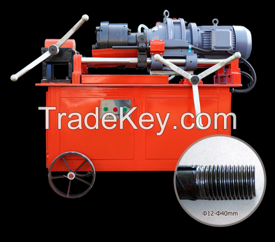 rebar threading machine