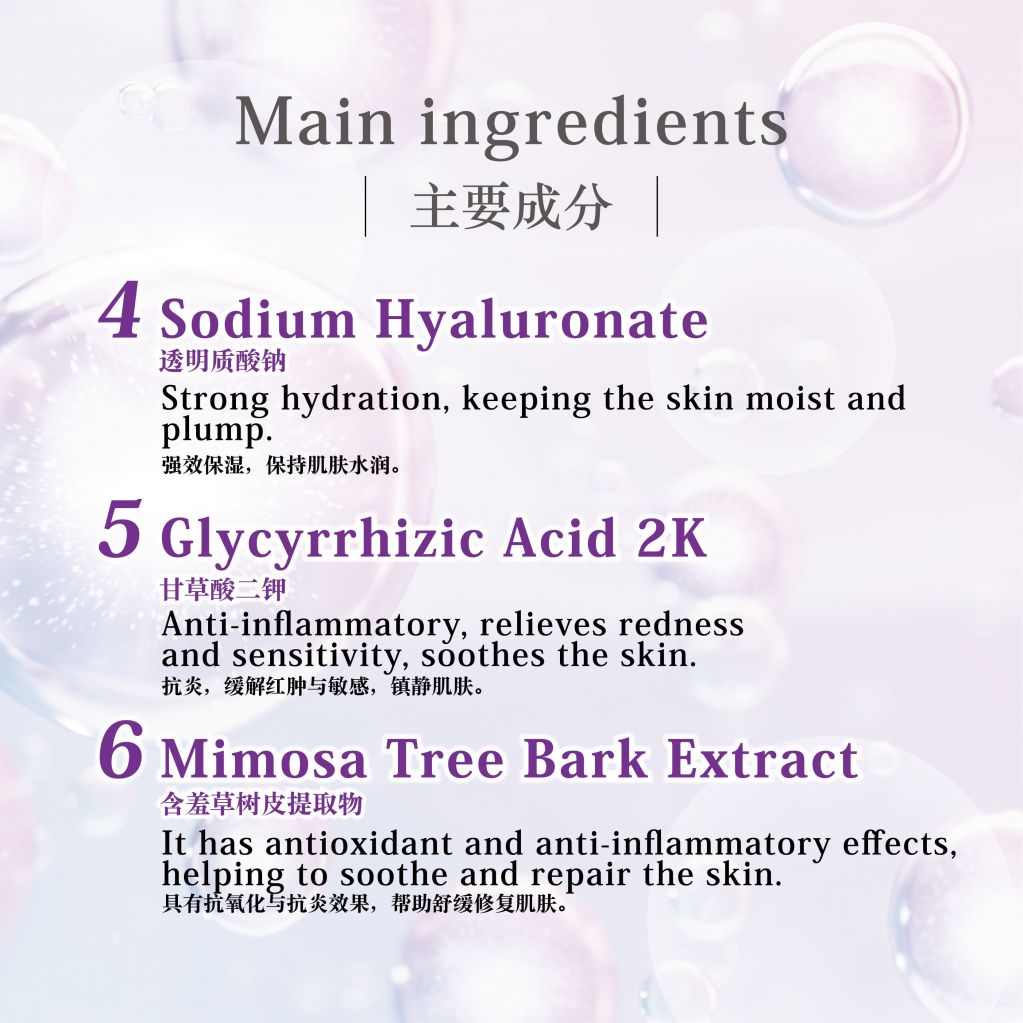 Wholesale/Japan Cosmetics OEM ODM/Relaje Human Stem Cell Red Clay Face Wash Cleanser Salon Use