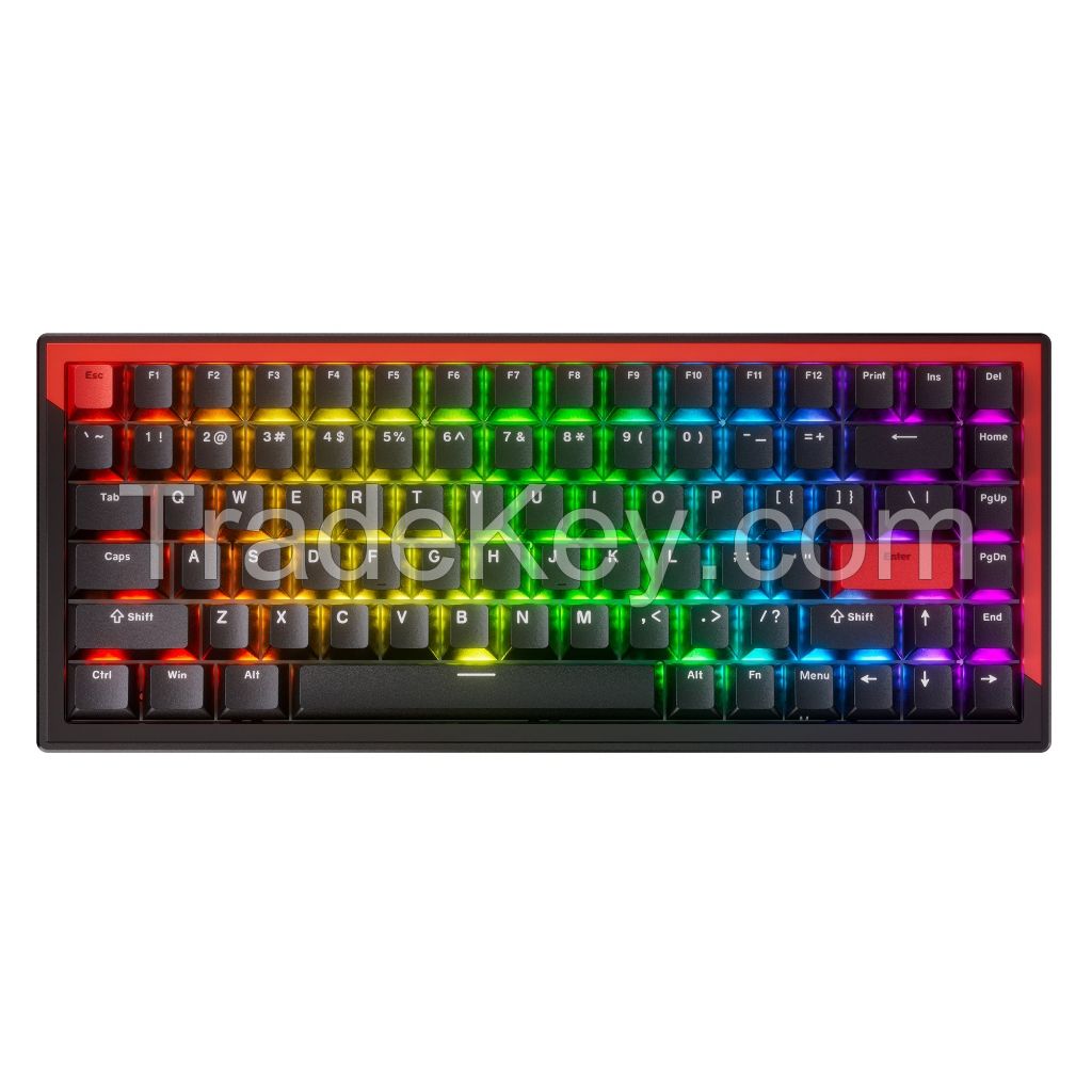 DrunkDeer G75 Rapid Trigger Mechanical Keyboard, TKL Gaming Keyboards, Magnetic Switch Keyboard, 75% Layout - 84 Keys, RGB