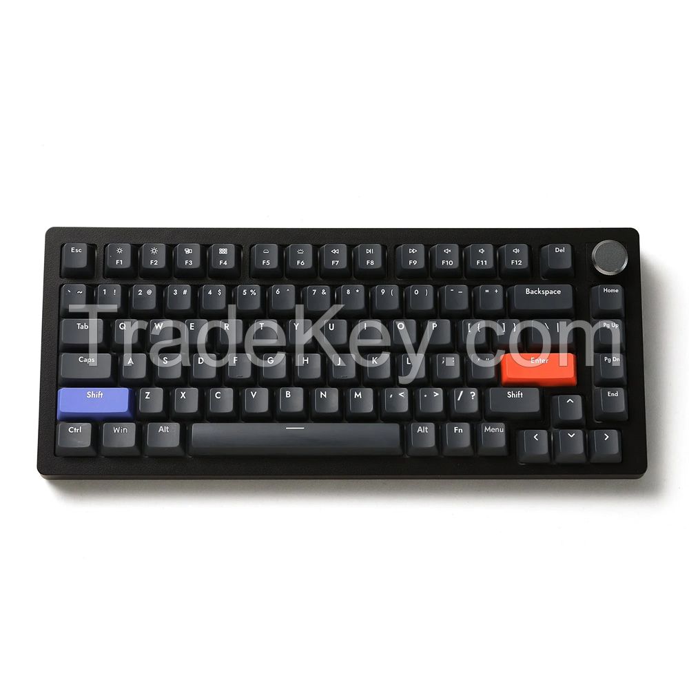 DrunkDeer A75 Rapid Trigger Mechanical Keyboard, TKL Gaming Keyboards, Hyper Fast Magnetic Switch Keyboard, RGB Compact 82 Keys