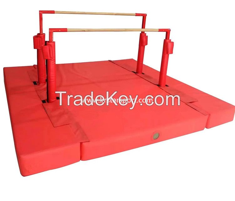 Gym equipment combination parallel bars