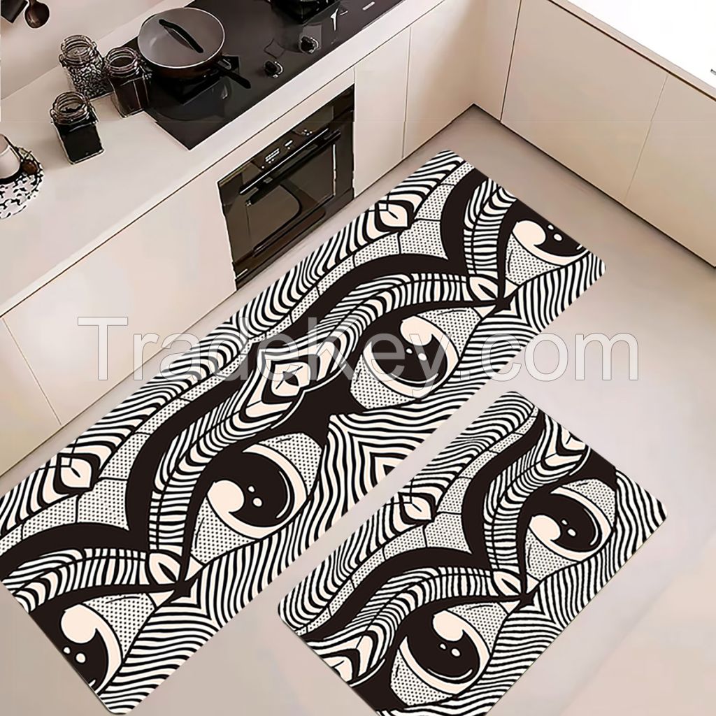 heat resistant customized long standing anti-fatigue kitchen mats