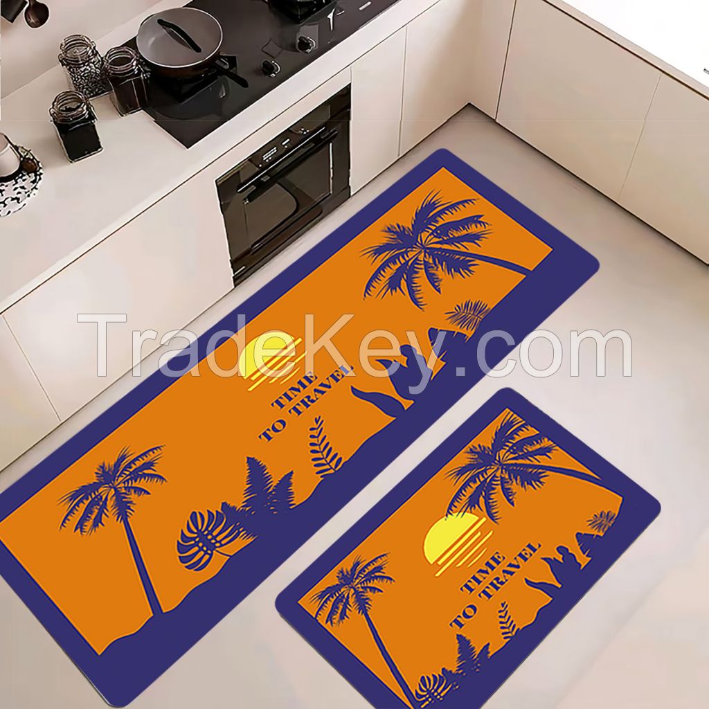 heat resistant customized long standing anti-fatigue kitchen mats