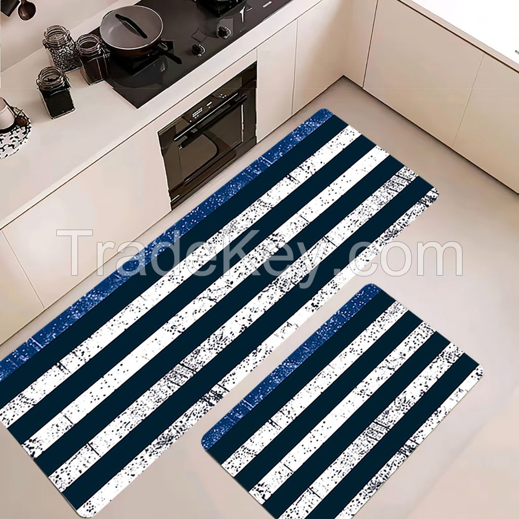 heat resistant customized long standing anti-fatigue kitchen mats