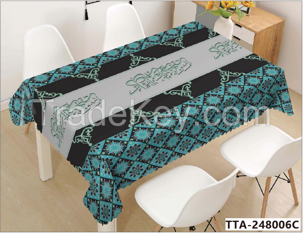 PVC Tablecloth for  Ramadan  