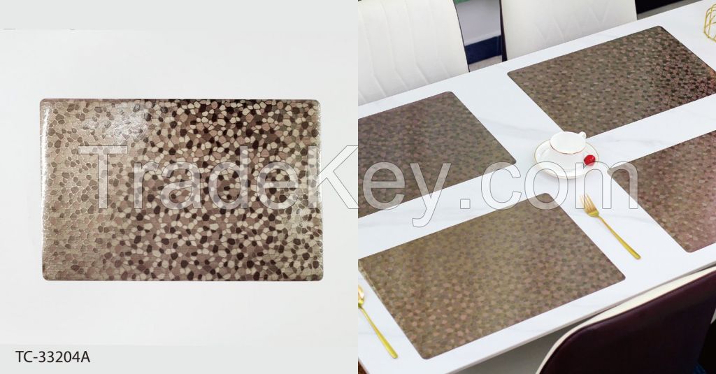 factory direct selling for Vinyl placemats 