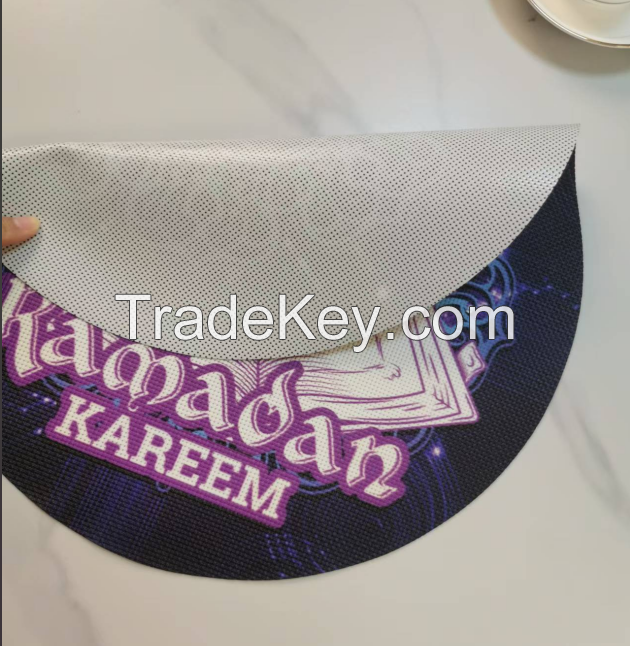 Ramadan heat resistance round 38 cm coffee placemats 