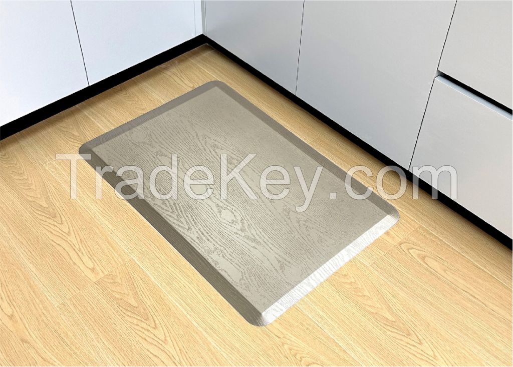 luminous pearl gold  color  Anti-fatigue comfort stand mats  non-slip gold color waterproof and anti-slip mat