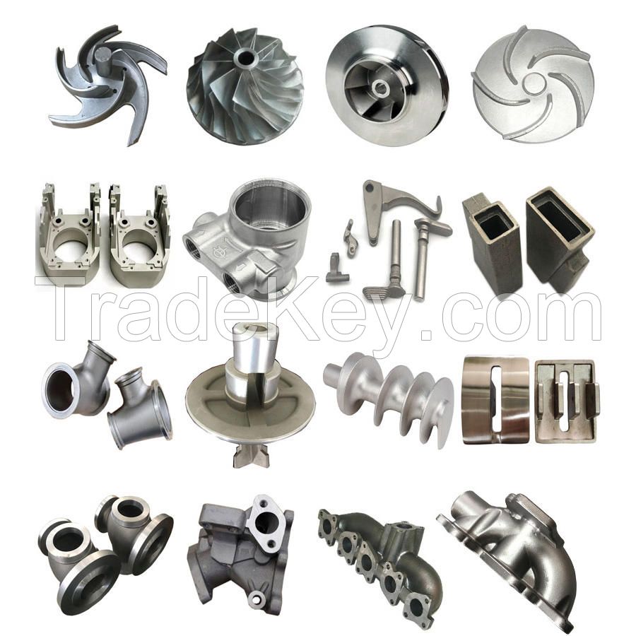 OEM Precision Metal Steel Cast Iron Aluminum Lost Wax Vacuum Investment Sand Die Casting Parts