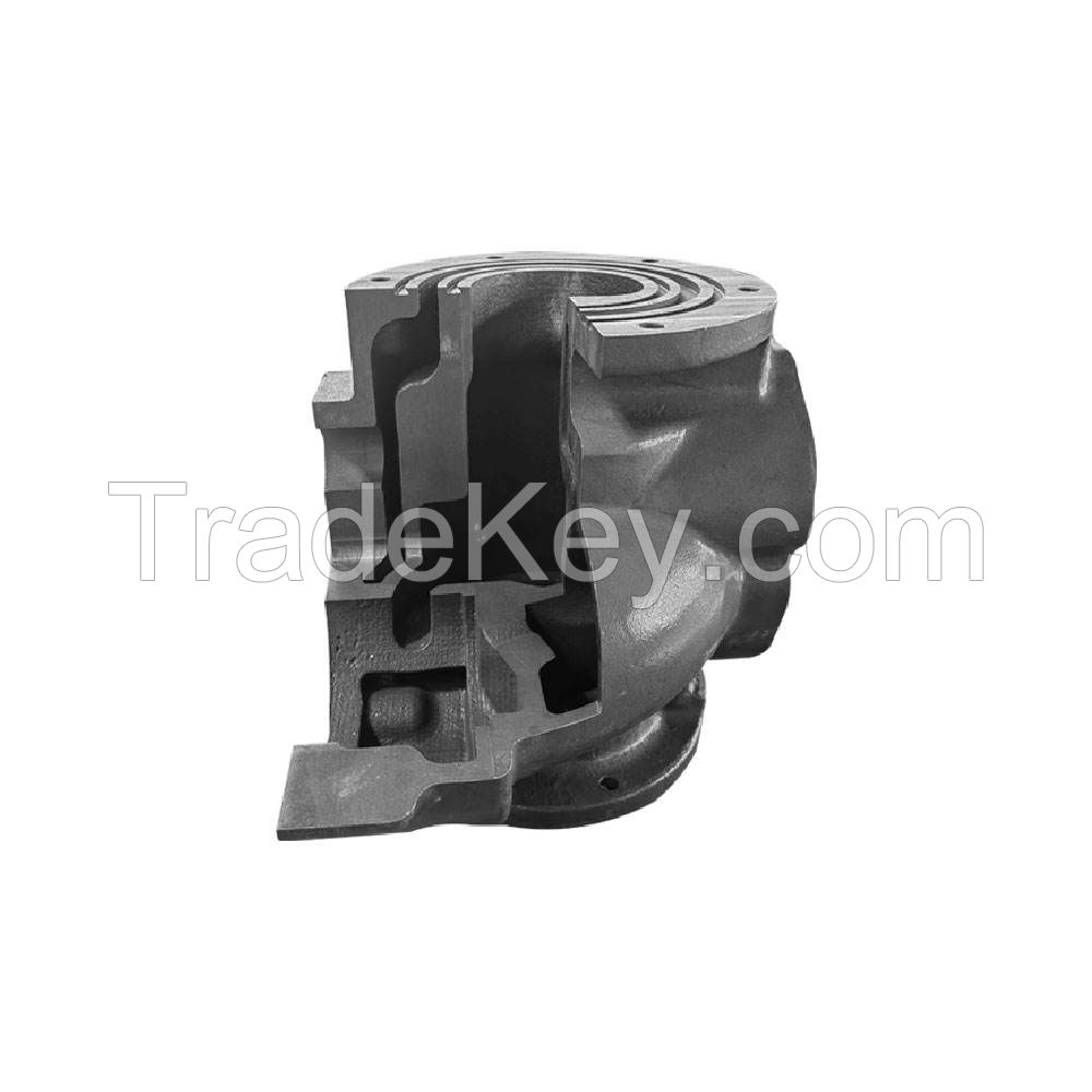 Marine parts 3D printing process quickly customized integrated molding double-wall tube casting services aluminum die