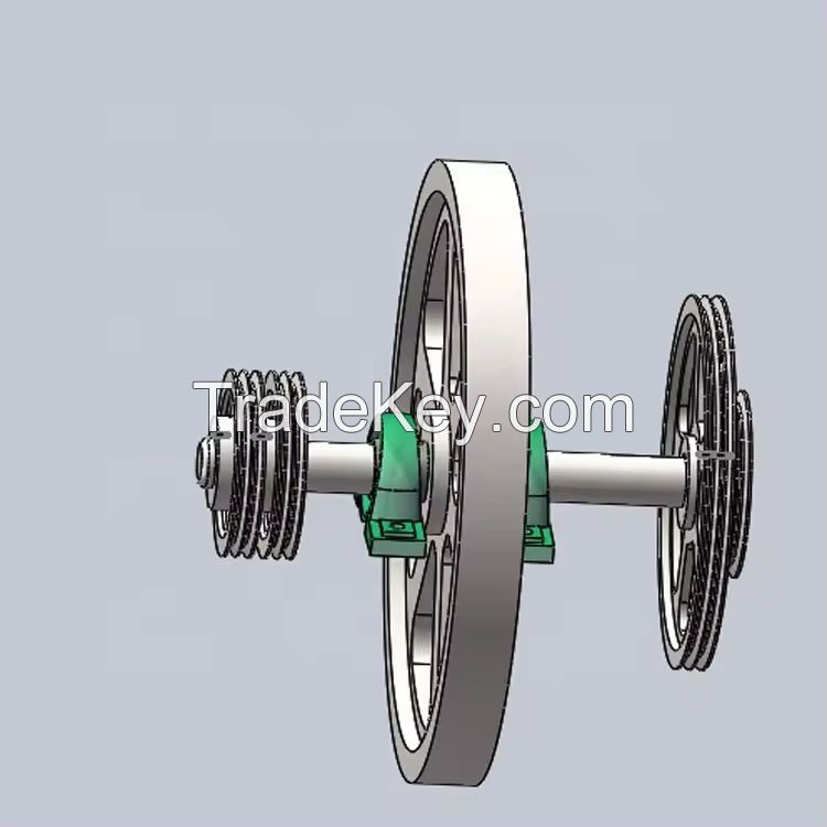 Flywheel 15 kw Alternator Flywheel Generator Machine Flywheel Free Energy Generator 3HP 100kg