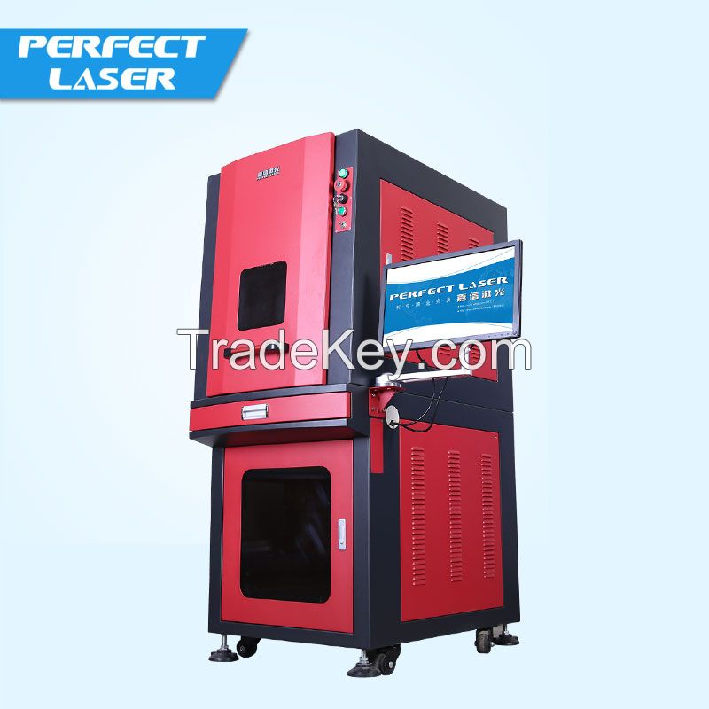 Full Cabinet Fiber Laser Marking Machine for Metal Sheet Alloy