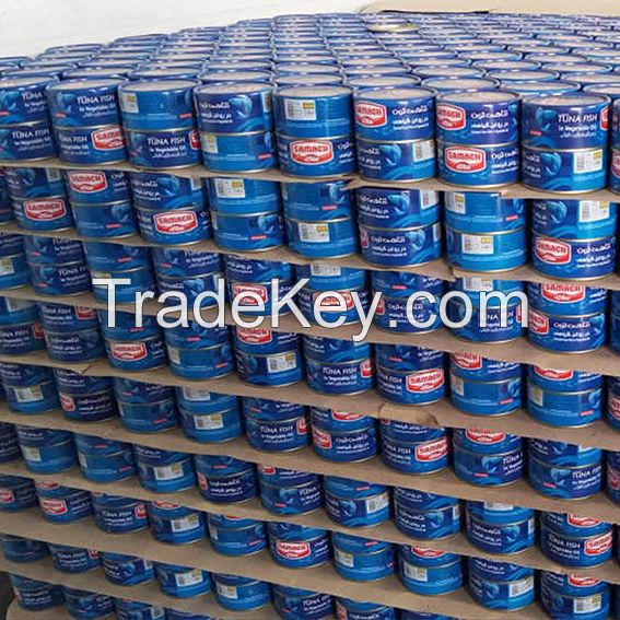 CANNED TUNA SKIPJACK IN VEGETABE OIL 180g 