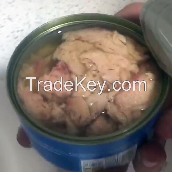 CANNED TUNA SKIPJACK IN VEGETABE OIL 180g 