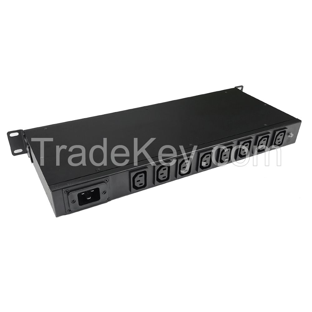 Kdee IEC C13 Bitcoin Secured Intelligent Metered-by-Outlet Rack PDU for High Security Environments 16A 200V Power Distribution Unit