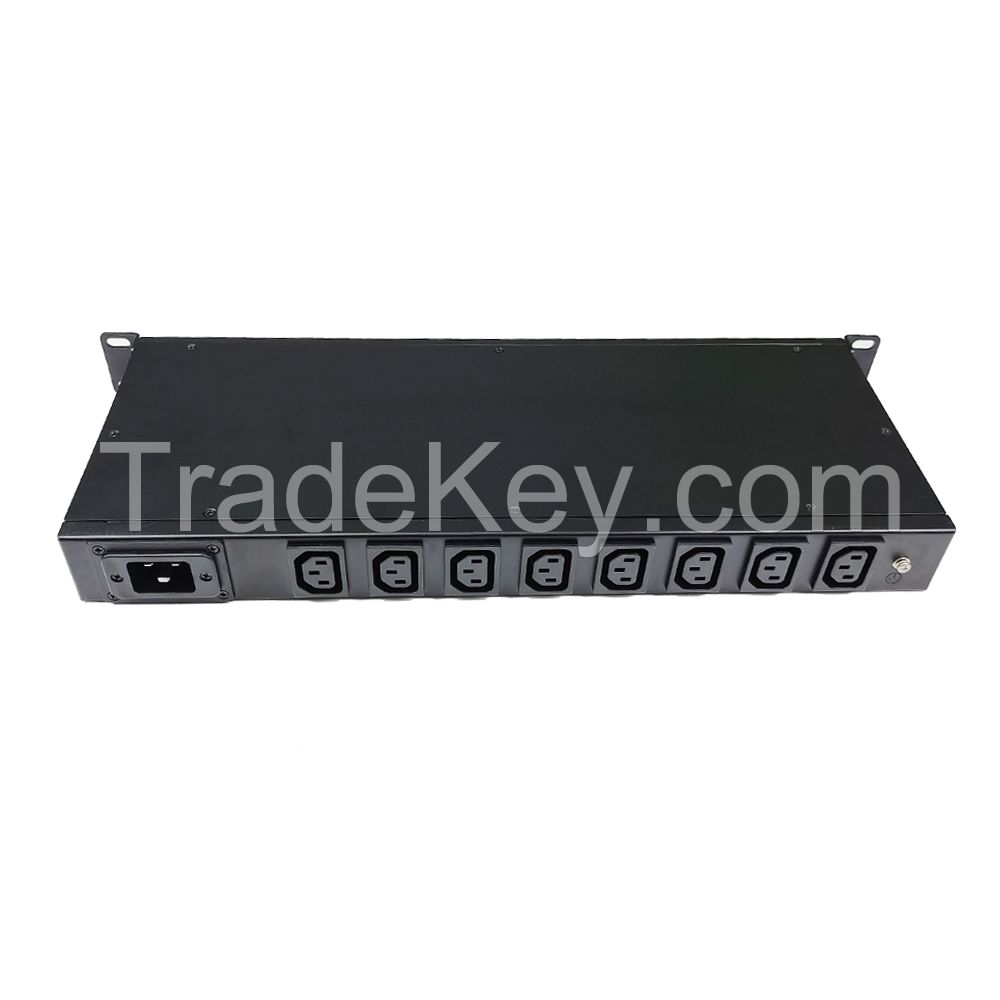 Kdee IEC C13 Bitcoin Secured Intelligent Metered-by-Outlet Rack PDU for High Security Environments 16A 200V Power Distribution Unit