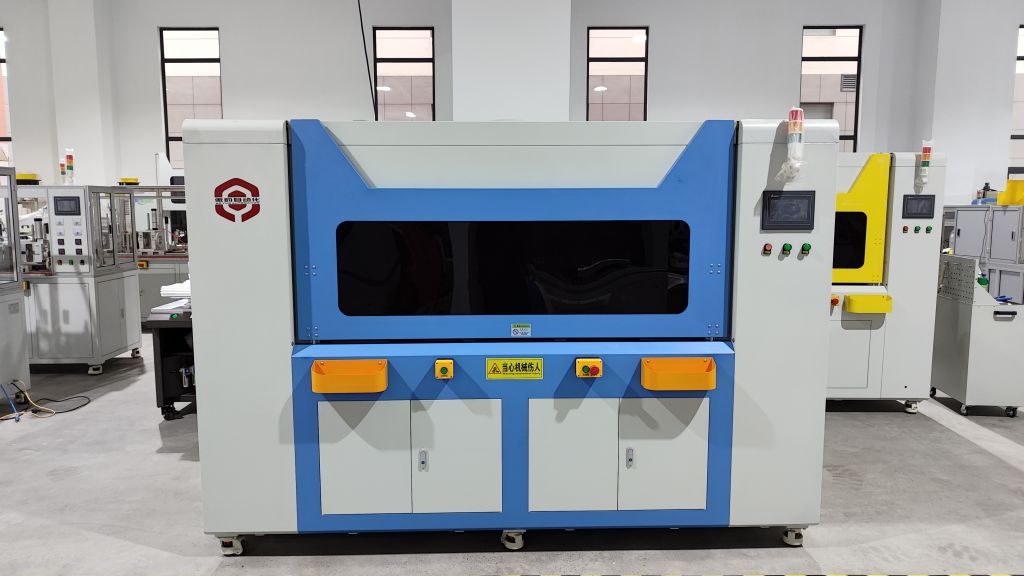 High flow filter end cap welding machine