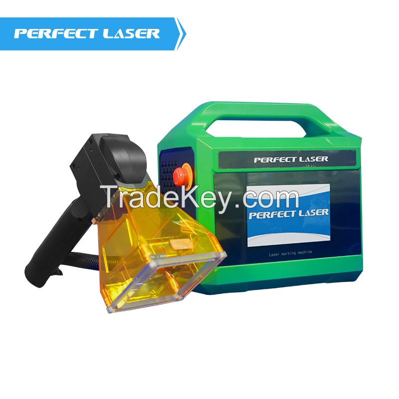 20w 30w Handheld Portable Small Metal Fiber Laser Marking Engraving Machine