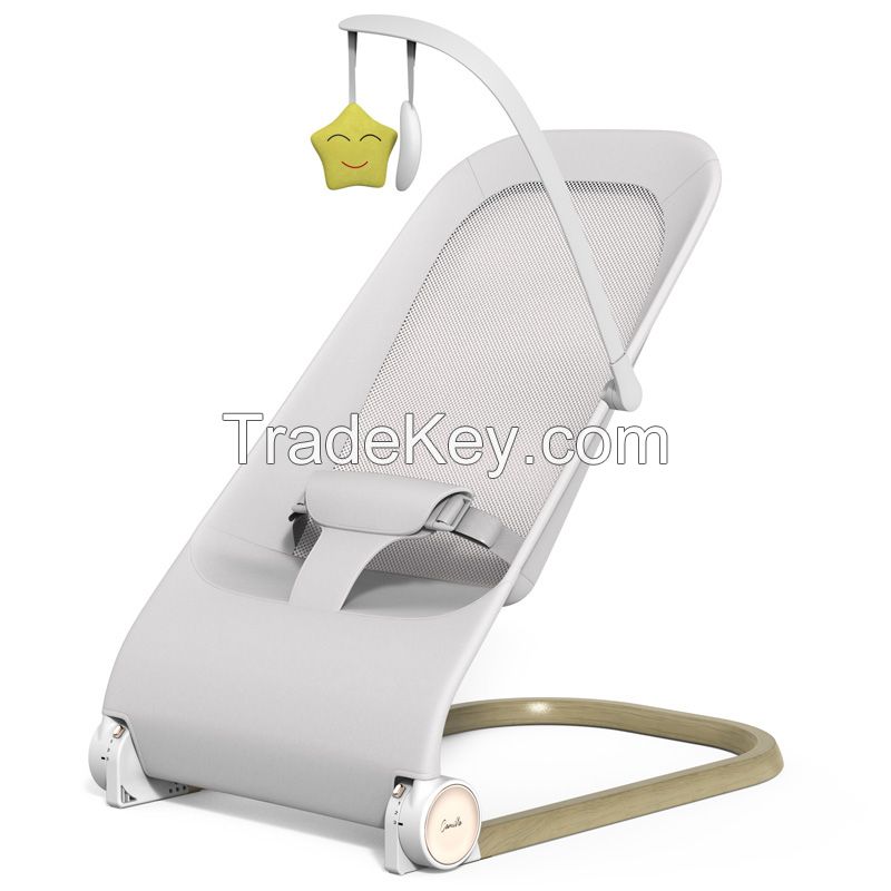 Ergonomics bouncer baby rocker soft cosy swing chair for infant bless trend