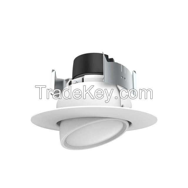 4 INCH ROUND ADJUSTABLE LED DOWN