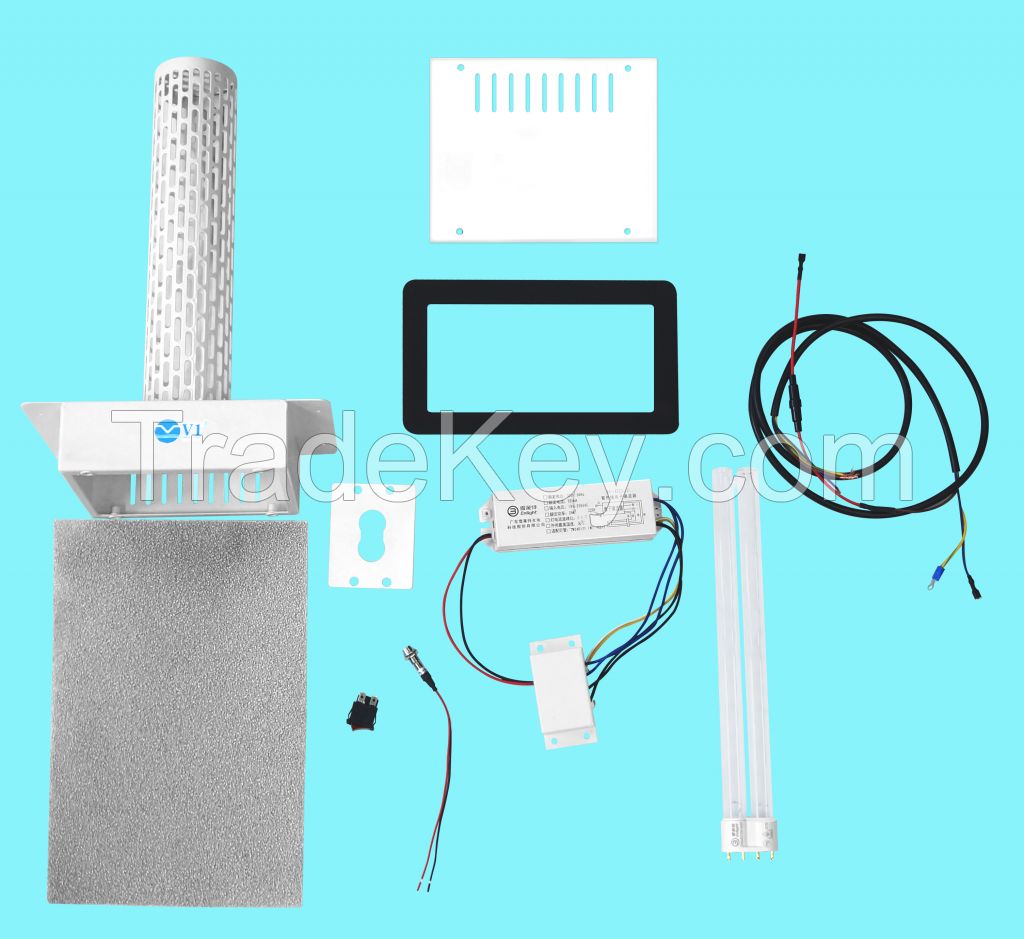 In-duct air purifier PHT air purification device for HVAC system