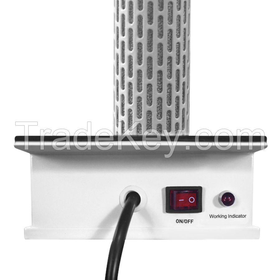 HVAC air purifier with photocatalysis technology and UV lamp for air sterilization and odor removal