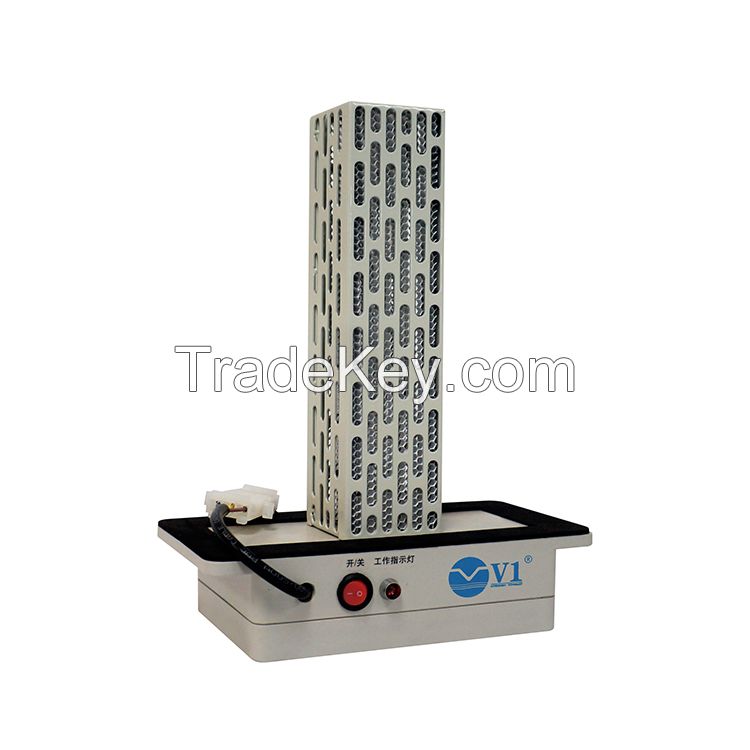 High effieiency in-duct type air purifier for odor removal and air sterilization