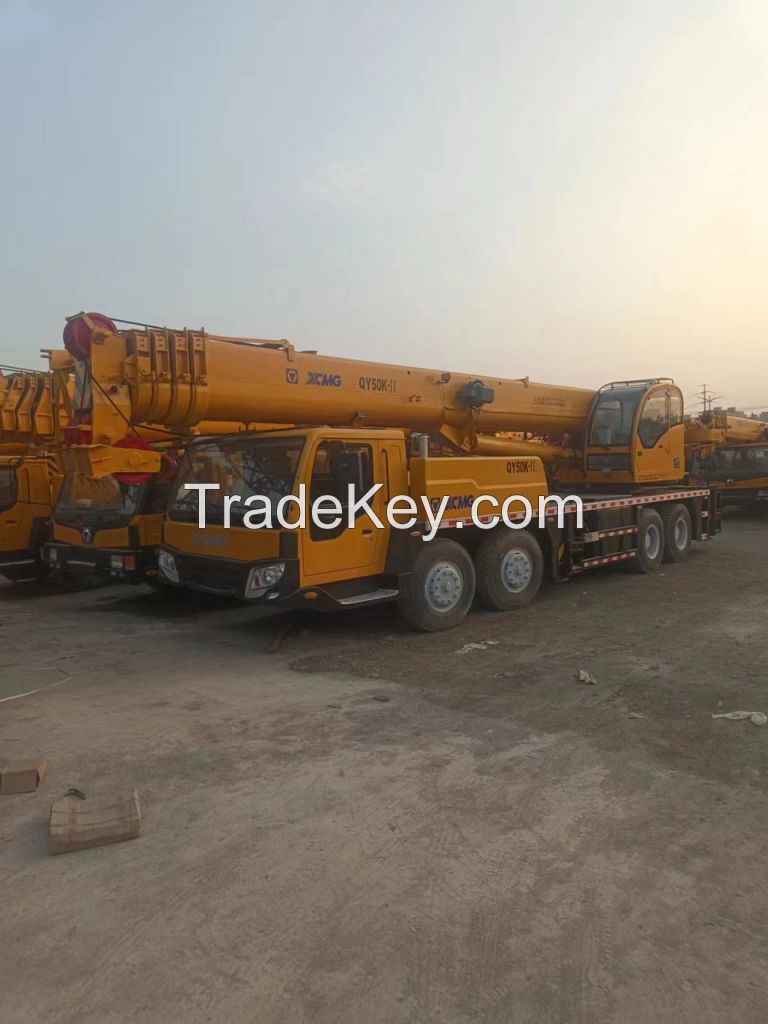 Used Mobile Crane XCMG 50t 70t 100y