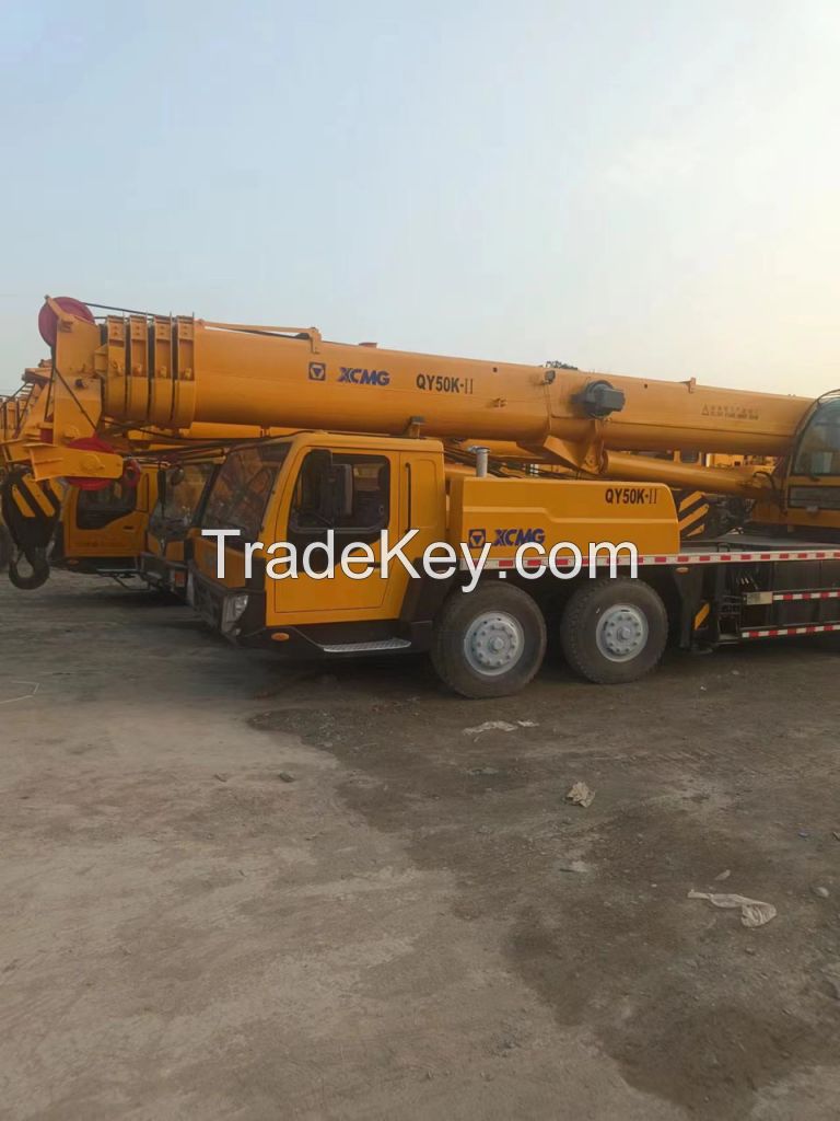 Used Mobile Crane XCMG 50t 70t 100y