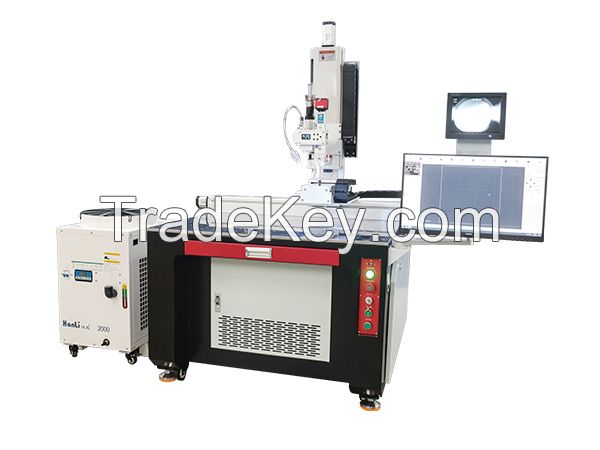 3 Axis Automatic CCD Large Format Fiber Laser Beam Soldering Welding Machine