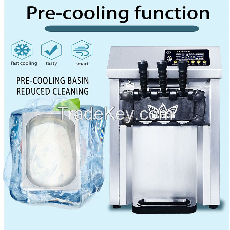 Table Soft Ice Cream Machine