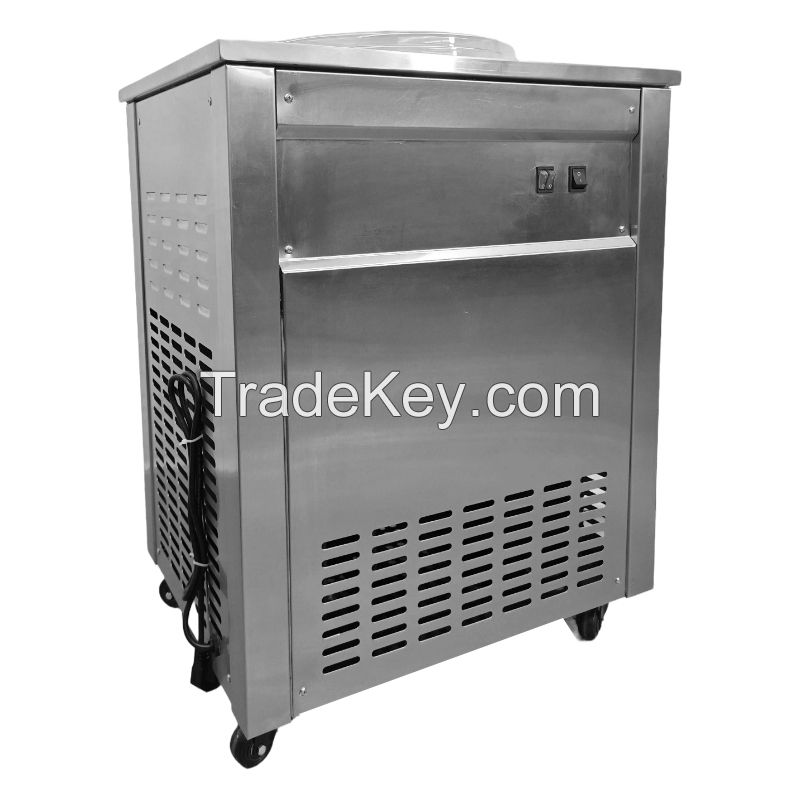 Automatic fried ice machine