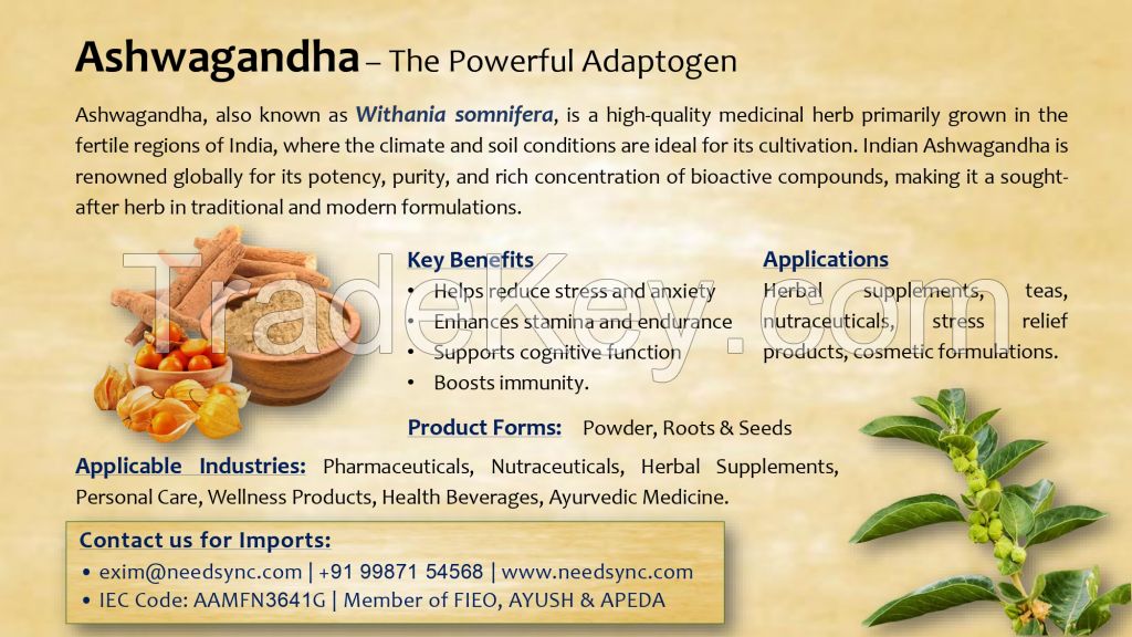 Ashwagandha Powder/Root