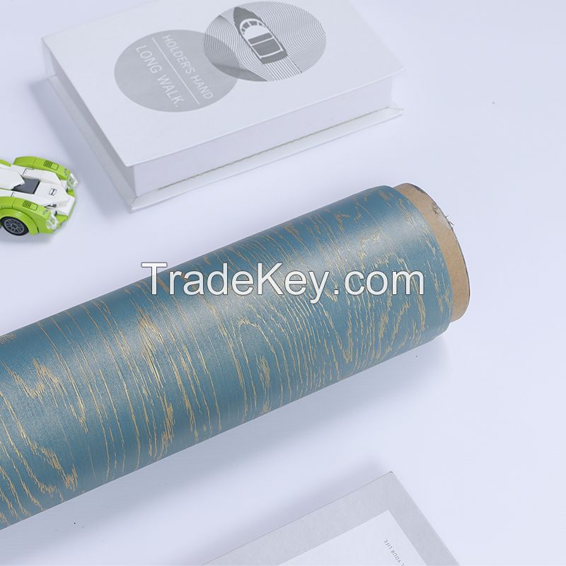 Factory Direct Supply Wood Grain PVC Decorative Sheet 14038-46S