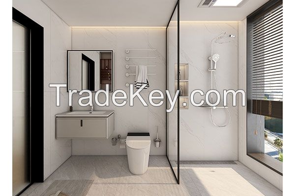 2024 Modern Factory Wholesale Plywood Bathroom Vanity Modern and Durable Cabinet with Basin and Mirror TNS-600/TNS-700/TNS-800/TNS-900/TNS-1000/TNS-1200