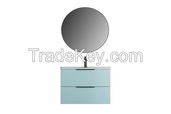 Factory Wholesale Customized Wooden Bathroom Furniture With Simple Style Save Space Plywood Bathroom Wash Basin Cabinet Price KANO-600/KANO-700/KANO-800/KANO-900/KANO-1000