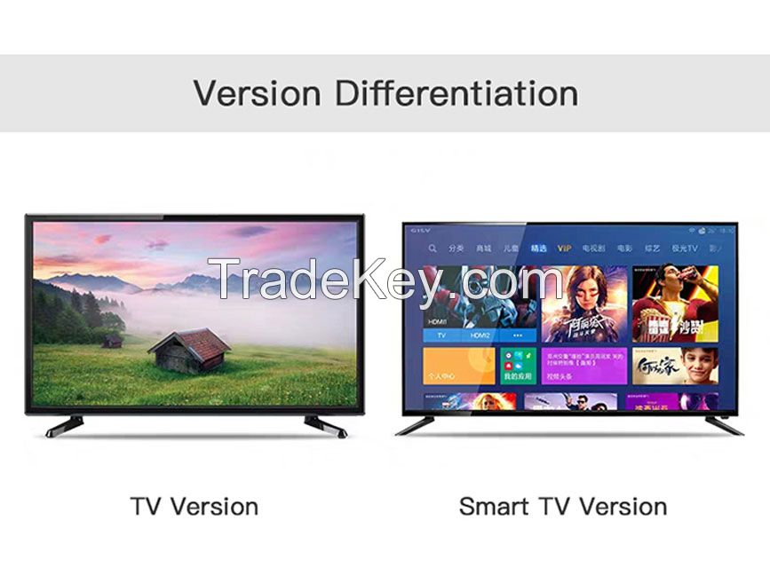 32inchTelevision Flat Screen Mini Portable Normal and Smart ATV DTV Android