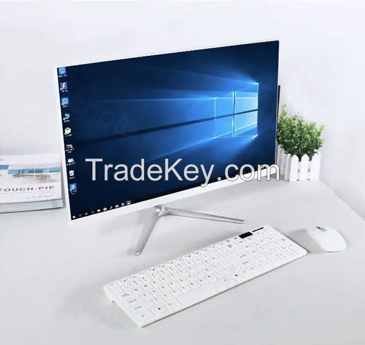 27inch All In One PC Mainboard H65 Intel I5-3G DDR3 8GB SSD 256GB 2K 1920*1080P FHD Integrated Intel HD Camera and UPS Power