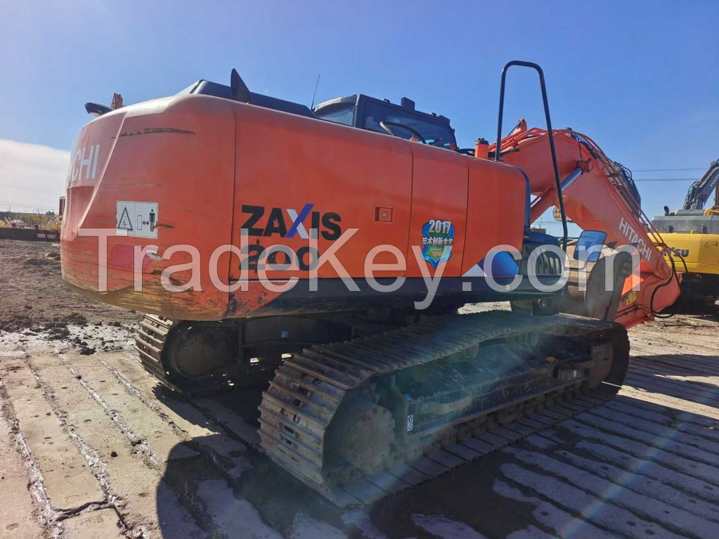 2019 years HITACHI ZX200-5A used excavator 3000h