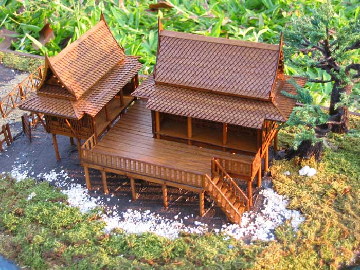 Self-Assemble Thai Traditional House (Model 2)